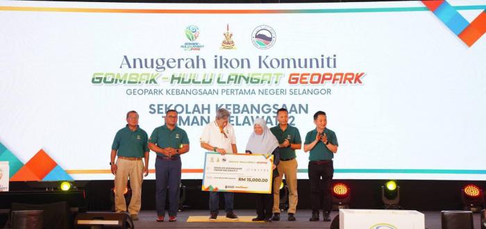 DYMM SULTAN SELANGOR ISYTIHAR GOMBAK-HULU LANGAT GEOPARK KEBANGSAAN PERTAMA SELANGOR