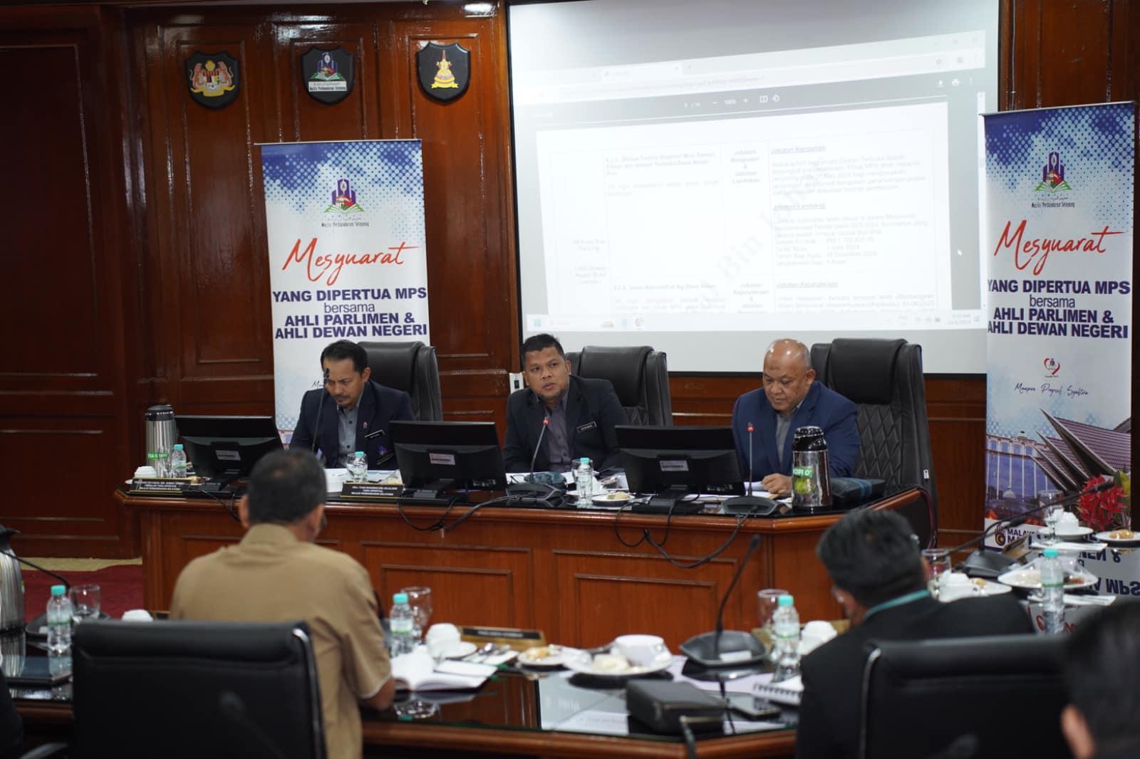 MESYUARAT YDP MPS BERSAMA AHLI PARLIMEN DAN ADN BIL.2 2024