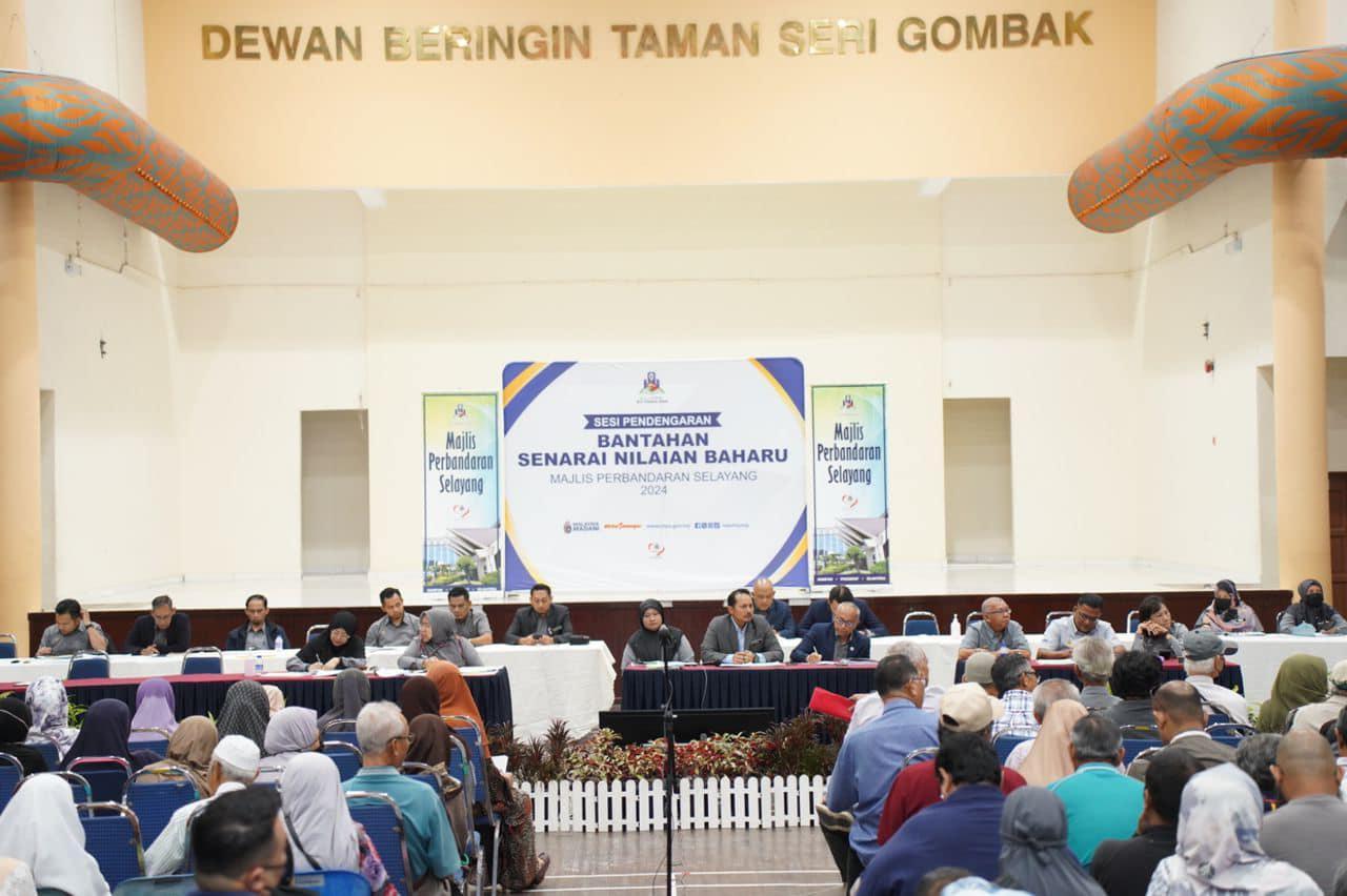SESI PENDENGARAN BANTAHAN SENARAI NILAIAN BAHARU CUKAI TAKSIRAN MPS
