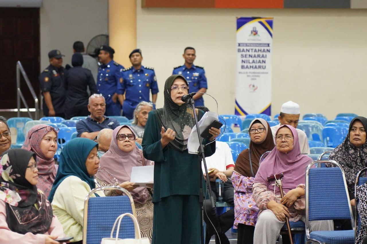 SESI PENDENGARAN BANTAHAN SENARAI NILAIAN BAHARU CUKAI TAKSIRAN MPS