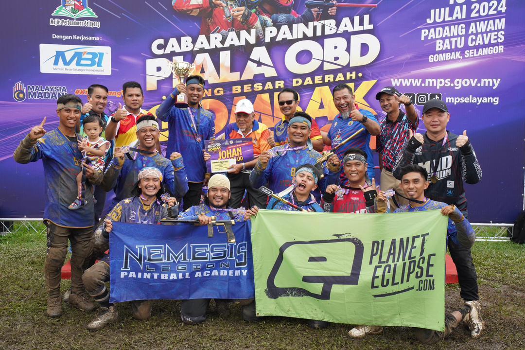 CABARAN PAINTBALL PIALA OBD (ORANG BESAR DAERAH) GOMBAK 2024