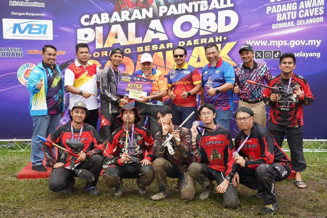 CABARAN PAINTBALL PIALA OBD (ORANG BESAR DAERAH) GOMBAK 2024