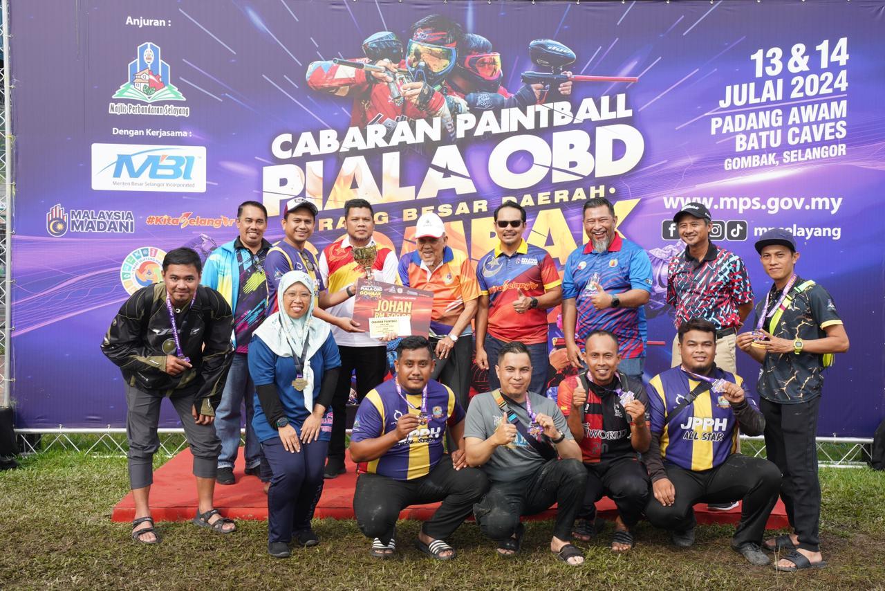 CABARAN PAINTBALL PIALA OBD (ORANG BESAR DAERAH) GOMBAK 2024