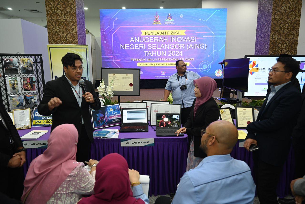 ANUGERAH INOVASI NEGERI SELANGOR (AINS) PERINGKAT MPS 2024