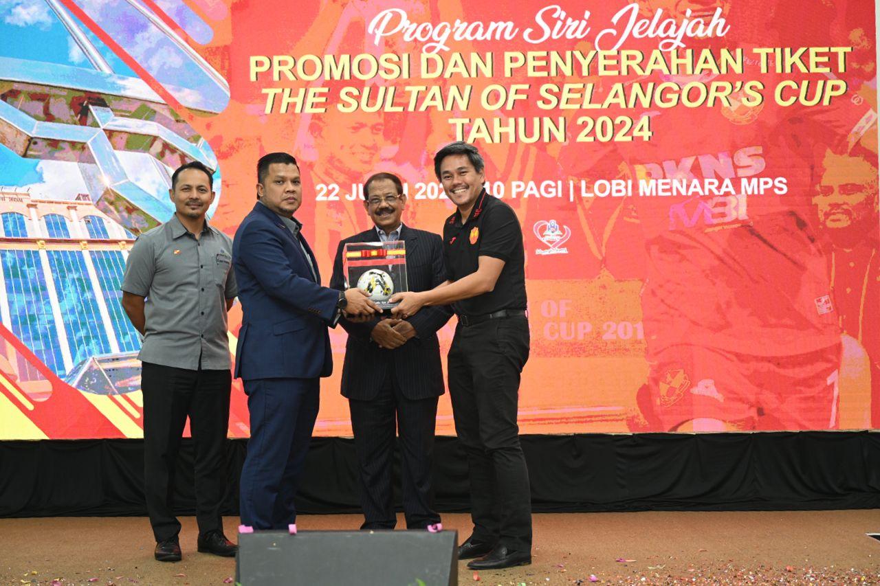 SIRI JELAJAH PROMOSI DAN PENYERAHAN TIKET THE SULTAN OF SELANGOR'S CUP (TSSC) 2024