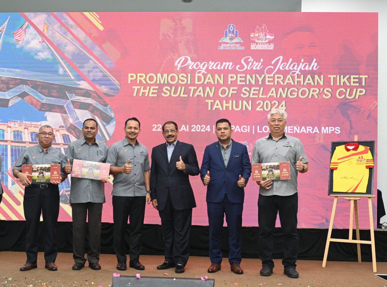 SIRI JELAJAH PROMOSI DAN PENYERAHAN TIKET THE SULTAN OF SELANGOR'S CUP (TSSC) 2024
