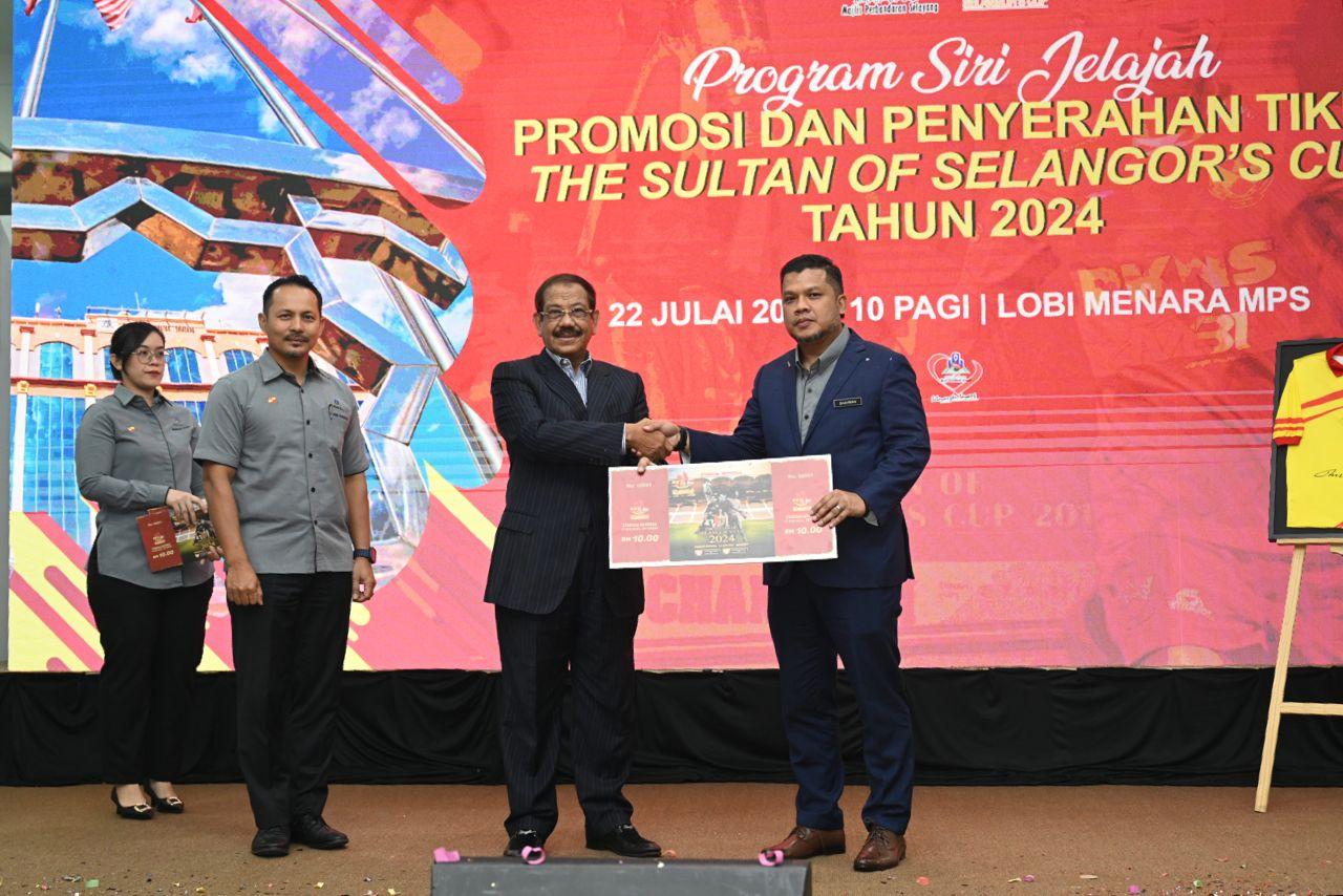 SIRI JELAJAH PROMOSI DAN PENYERAHAN TIKET THE SULTAN OF SELANGOR'S CUP (TSSC) 2024