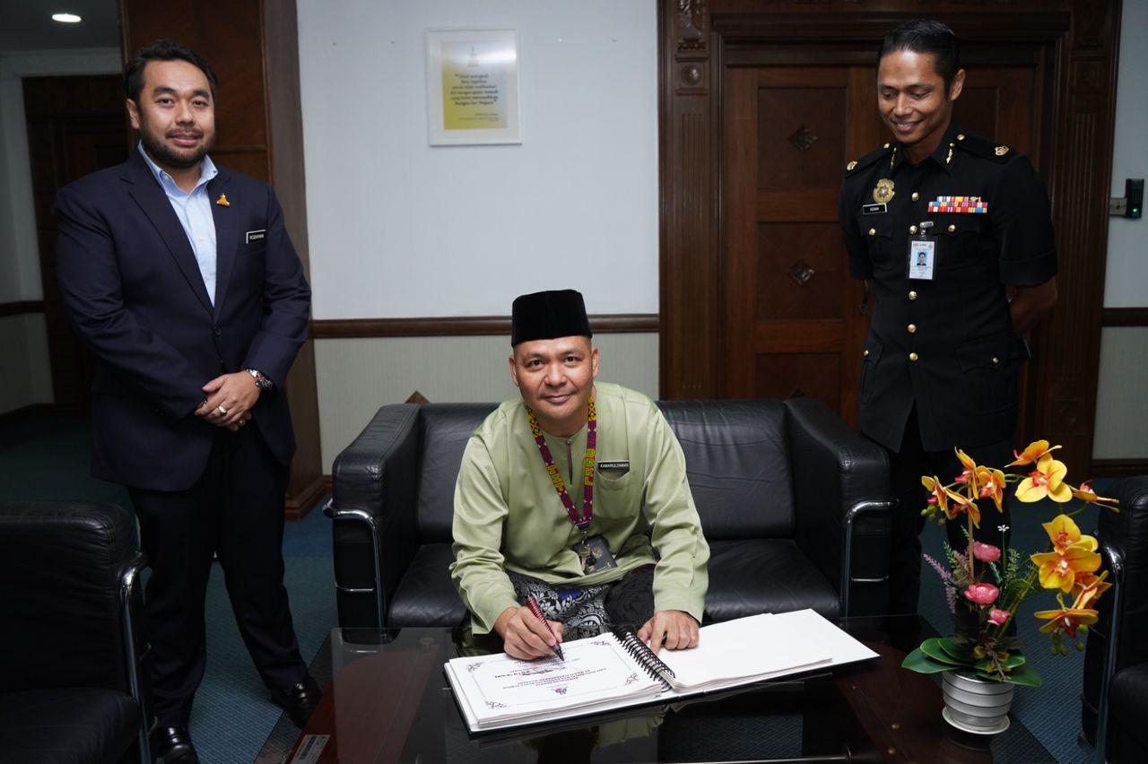 KUNJUNGAN HORMAT UNIT INTEGRITI DBKL DAN JABATAN IMIGRESEN MALAYSIA NEGERI SELANGOR KE MPS