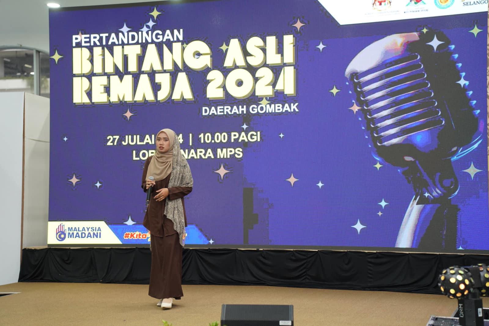 PERTANDINGAN BINTANG ASLI REMAJA 2024 PERINGKAT DAERAH GOMBAK
