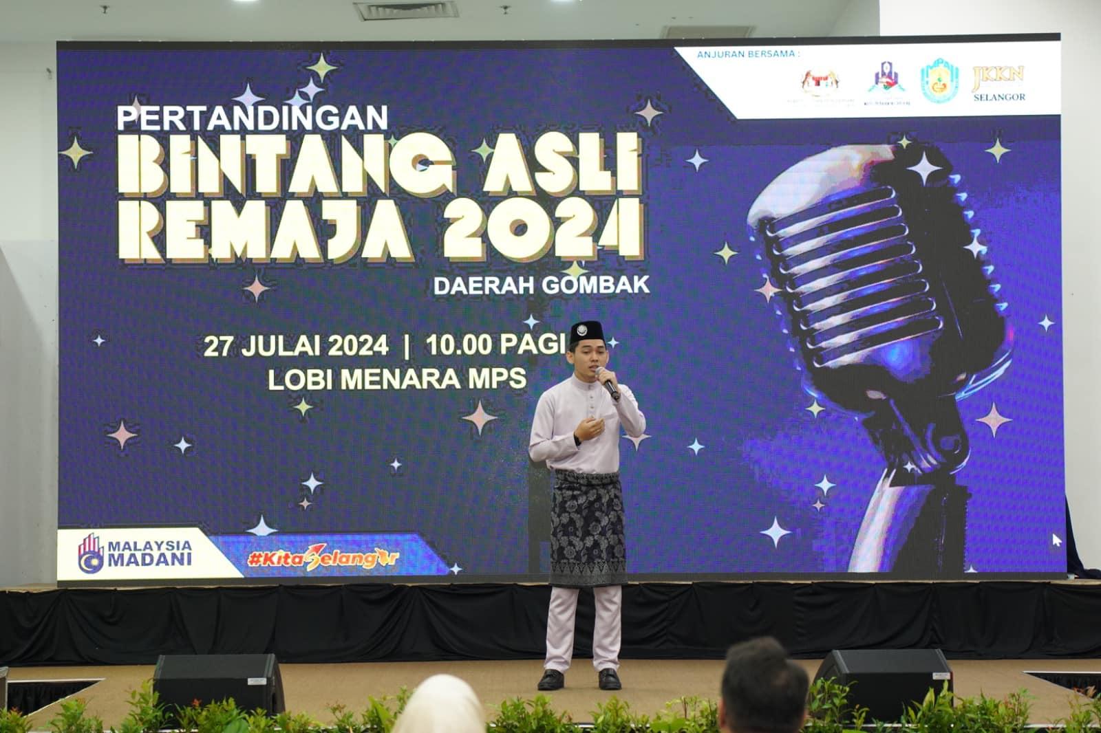 PERTANDINGAN BINTANG ASLI REMAJA 2024 PERINGKAT DAERAH GOMBAK