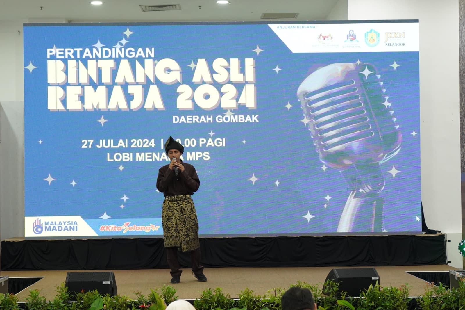 PERTANDINGAN BINTANG ASLI REMAJA 2024 PERINGKAT DAERAH GOMBAK