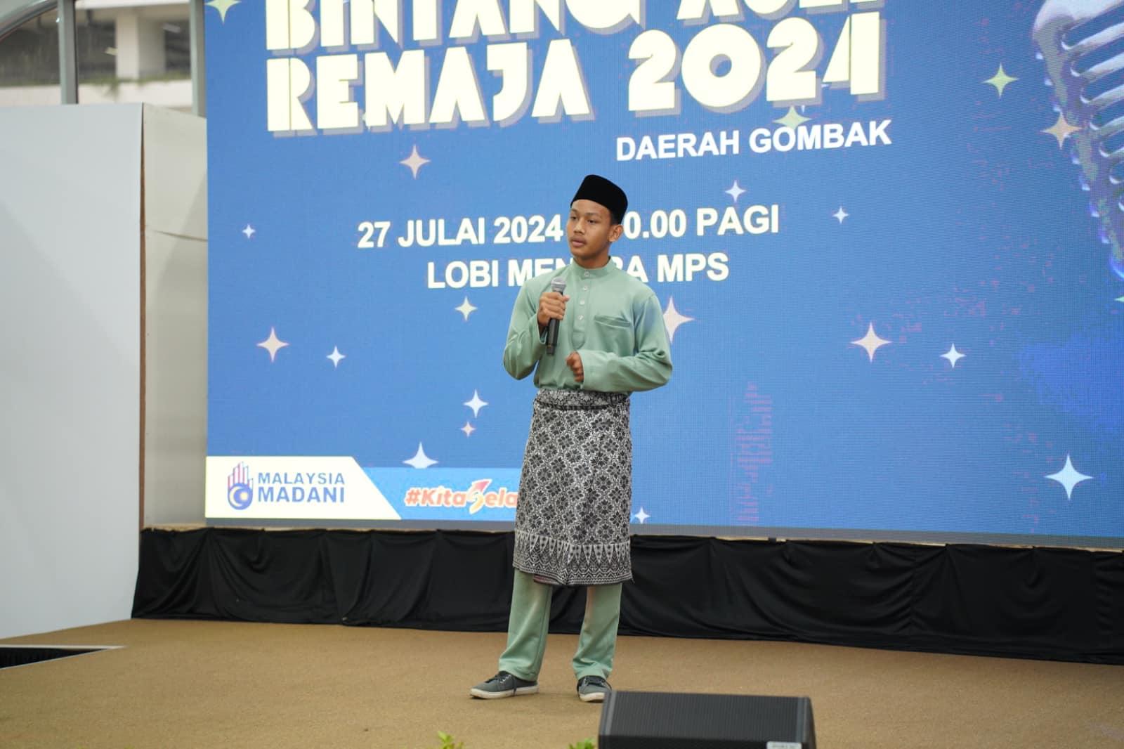 PERTANDINGAN BINTANG ASLI REMAJA 2024 PERINGKAT DAERAH GOMBAK