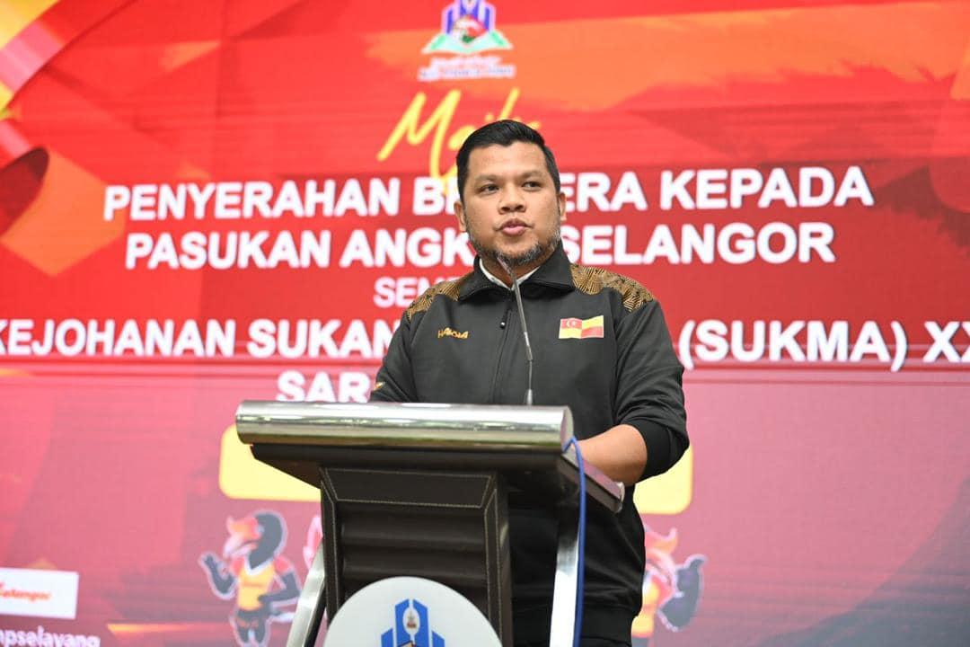 PENYERAHAN BENDERA BAGI KEJOHANAN SUKAN MALAYSIA (SUKMA) 2024 KE-21