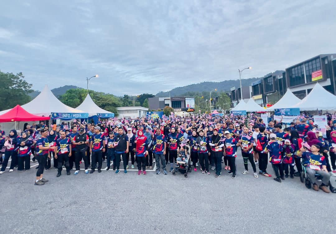 TAMAN TEMPLER FUN RUN 2024 ANJURAN PEJABAT ADN TAMAN TEMPLER