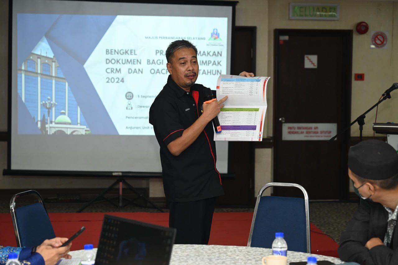 BENGKEL PRA SEMAKAN KAJIAN IMPAK PENGURUSAN RISIKO RASUAH (CRM) DAN PELAN ANTIRASUAH ORGANISASI (OACP) MPS 2024