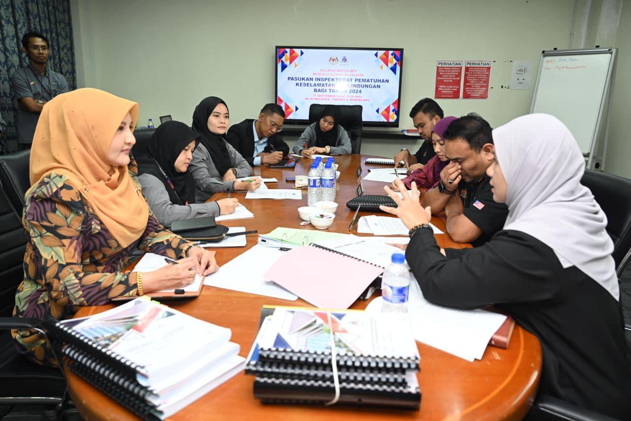 LAWATAN INSPEKTORAT KESELAMATAN PERLINDUNGAN