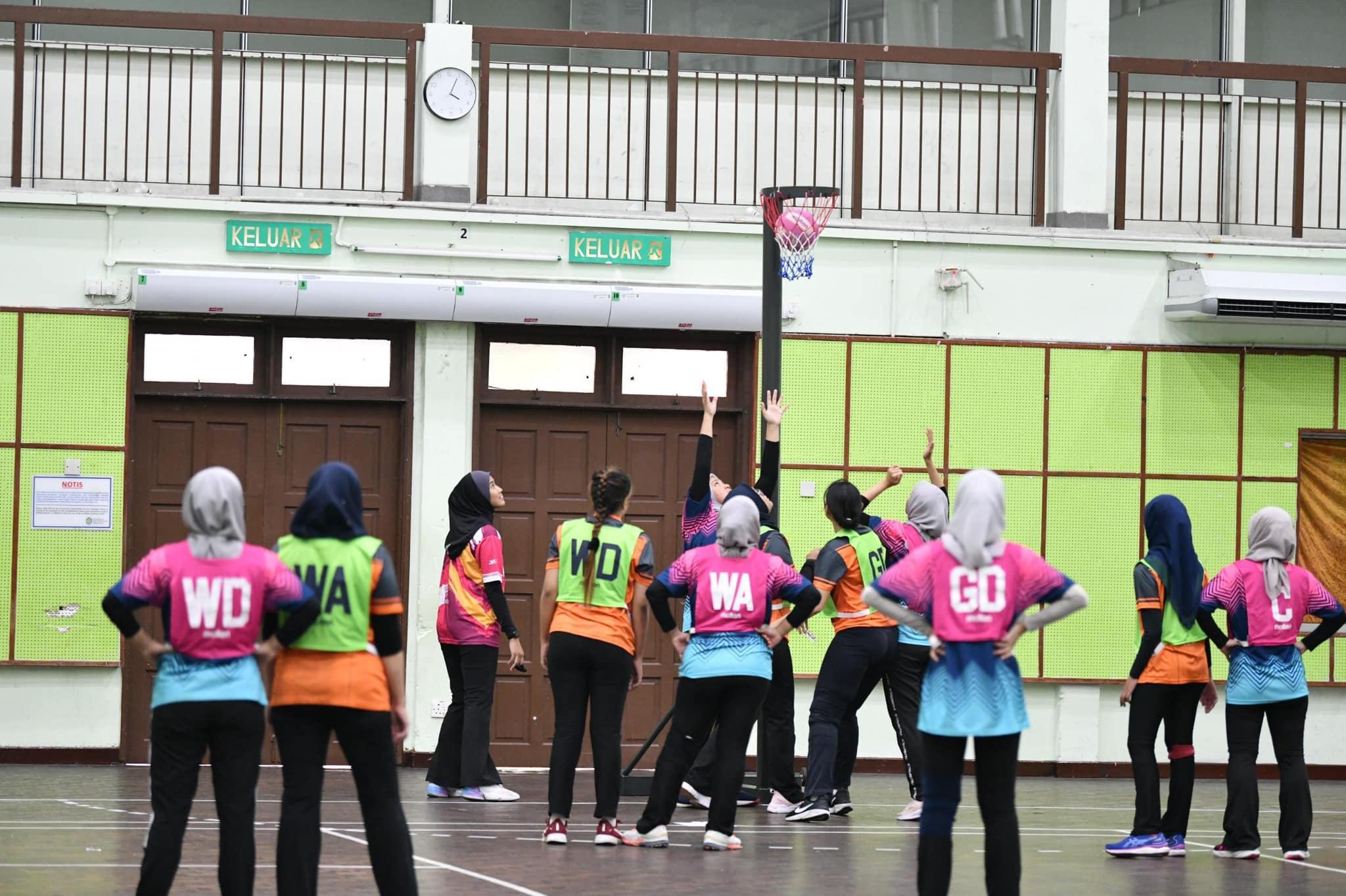 PERLAWANAN PERSAHABATAN BOLA JARING 3 PENJURU MPS, MPAJ DAN MPHS