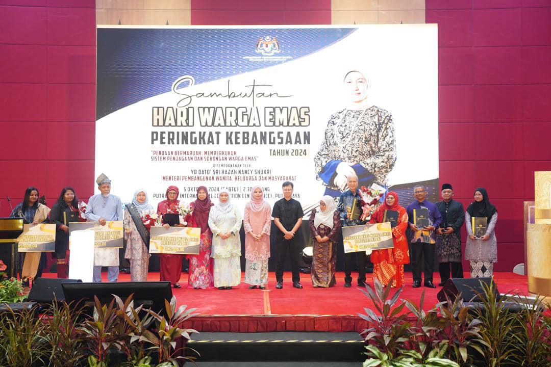 MPS PENERIMA SIJIL PENGHARGAAN PRIHATIN WARGA EMAS SEMPENA SAMBUTAN HARI WARGA EMAS PERINGKAT KEBANGSAAN