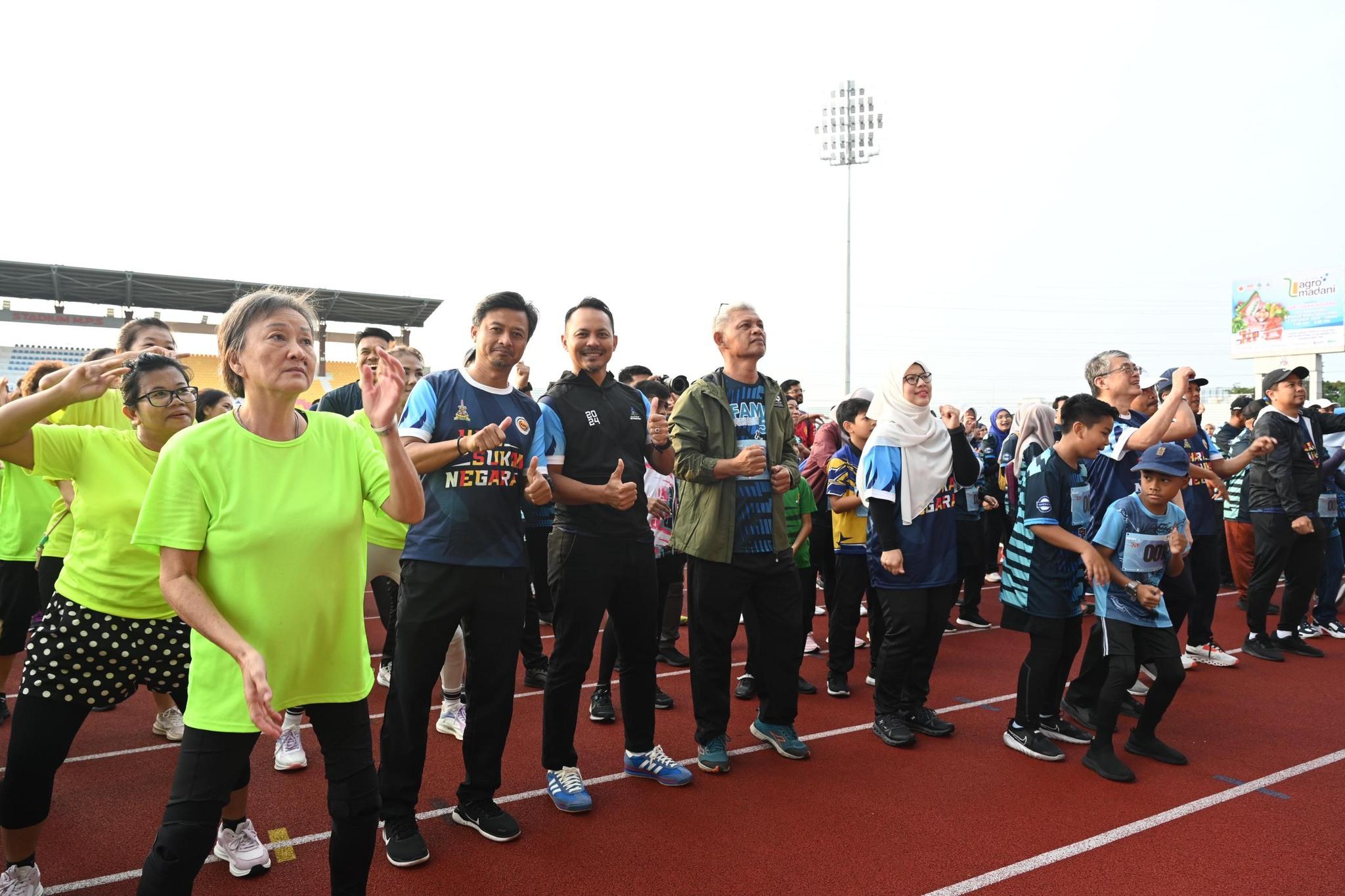 SAMBUTAN HARI SUKAN NEGARA PERINGKAT DAERAH GOMBAK 2024