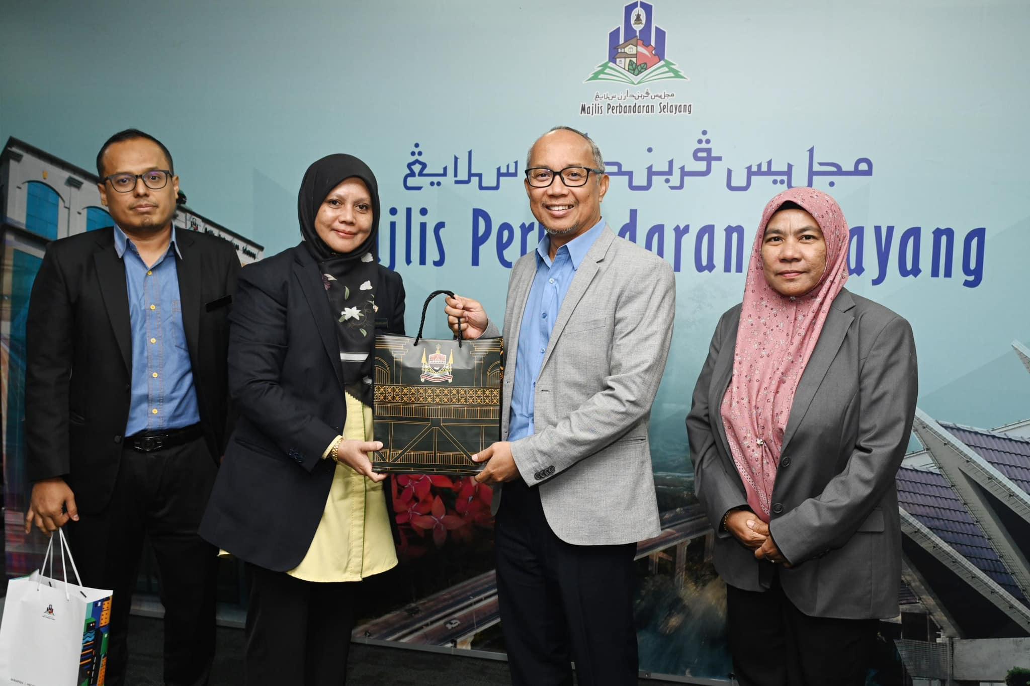 LAWATAN PENANDA ARAS MAJLIS BANDARAYA DIRAJA KLANG KE MAJLIS PERBANDARAN SELAYANG