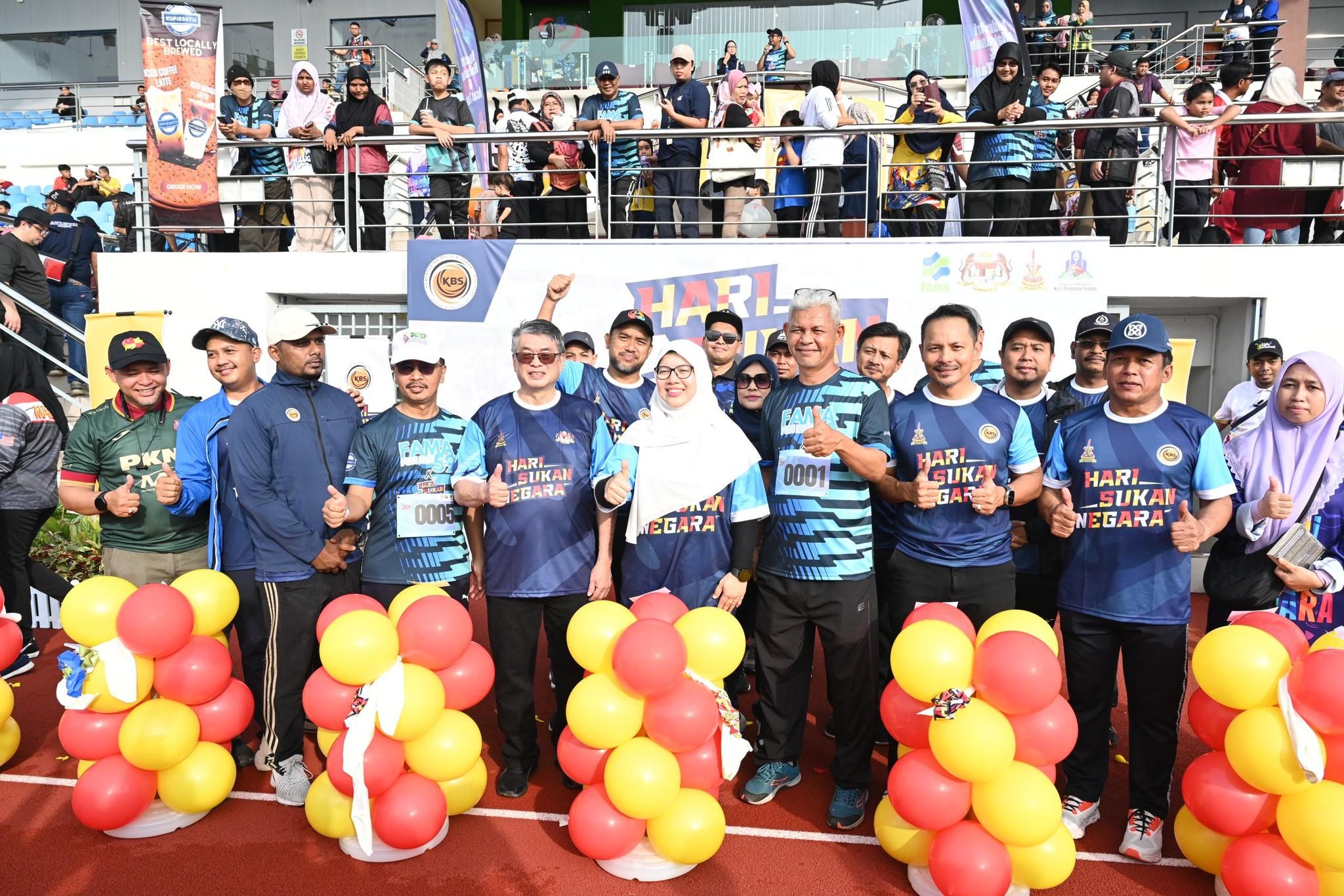 SAMBUTAN HARI SUKAN NEGARA PERINGKAT DAERAH GOMBAK 2024