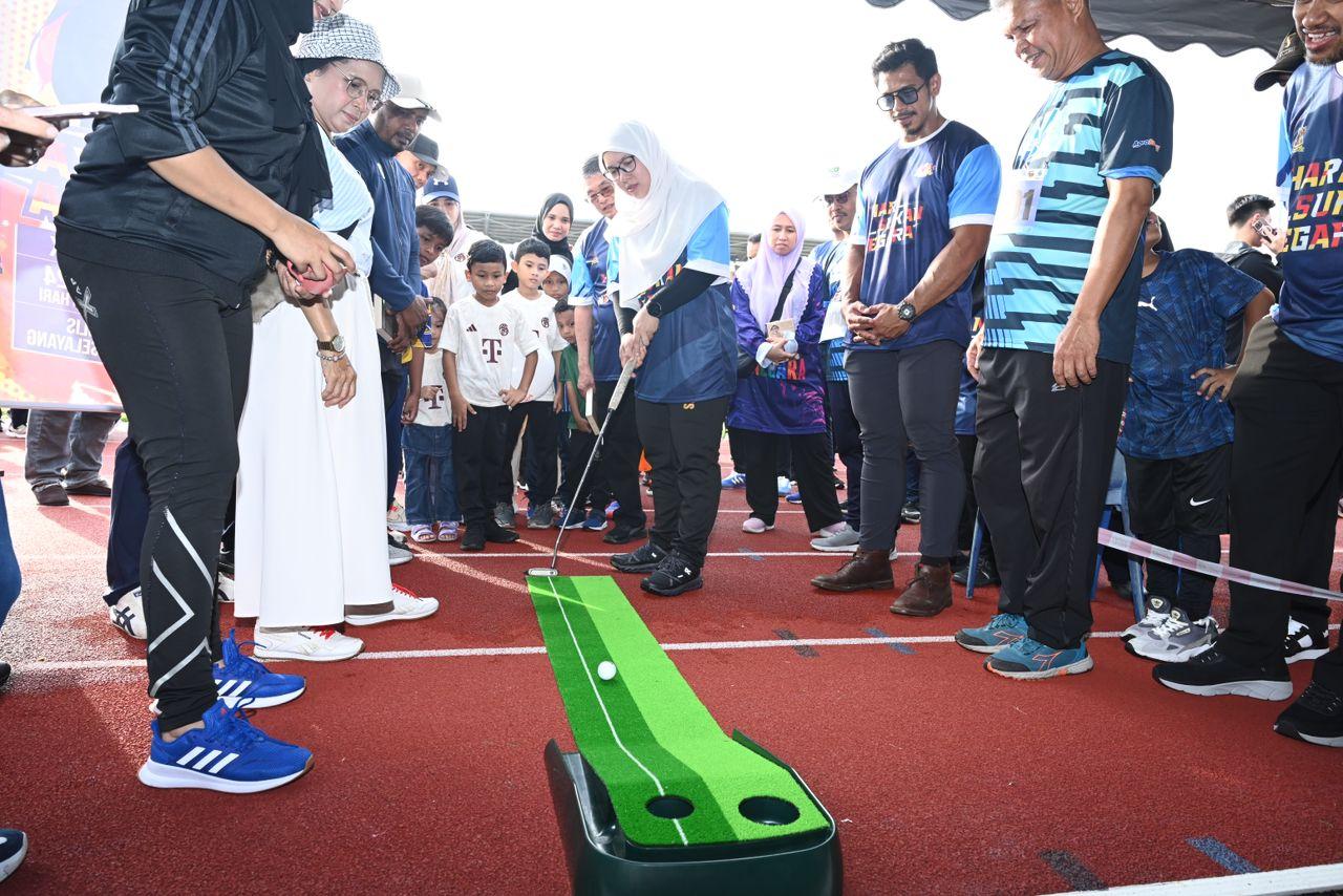 SAMBUTAN HARI SUKAN NEGARA PERINGKAT DAERAH GOMBAK 2024