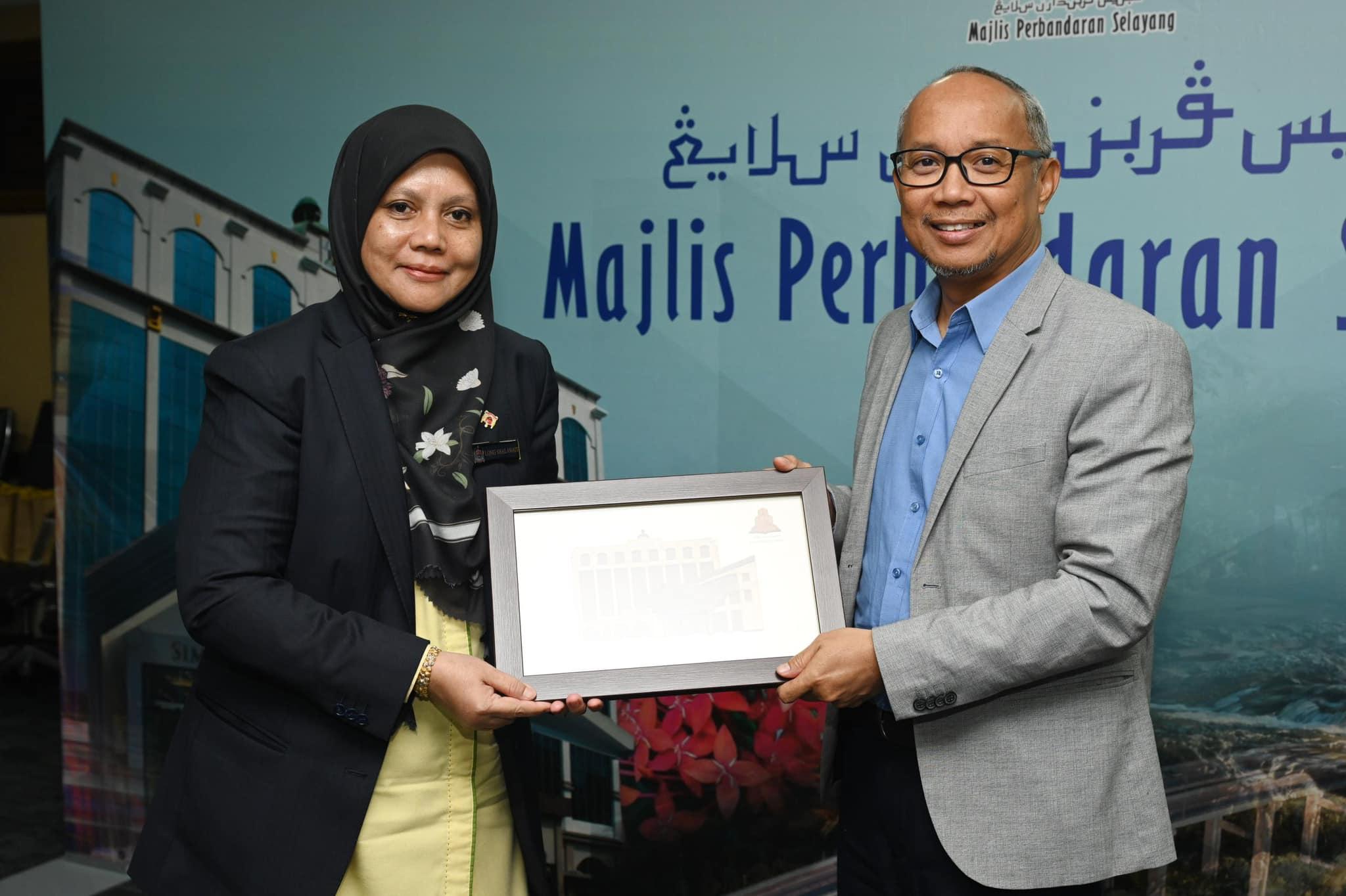 LAWATAN PENANDA ARAS MAJLIS BANDARAYA DIRAJA KLANG KE MAJLIS PERBANDARAN SELAYANG