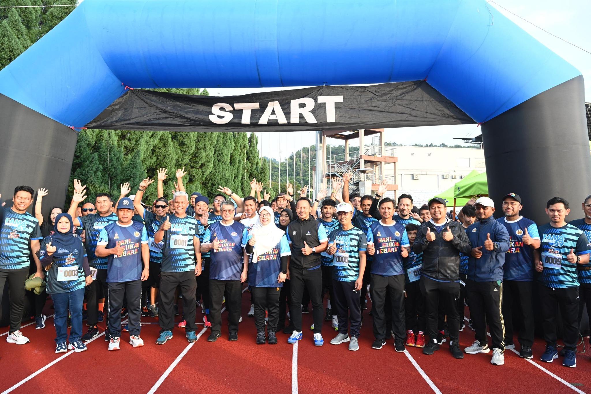 SAMBUTAN HARI SUKAN NEGARA PERINGKAT DAERAH GOMBAK 2024