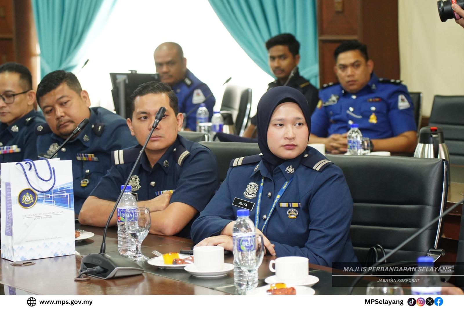 LAWATAN KERJA JABATAN KASTAM DIRAJA MALAYSIA KE MAJLIS PERBANDARAN SELAYANG