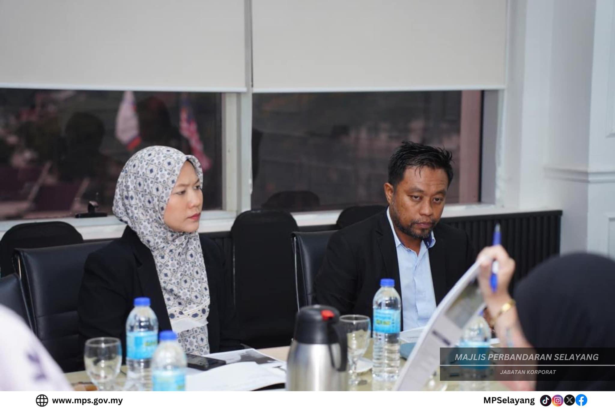 KUNJUNG HORMAT JABATAN PERAIRAN DAN SALIRAN MALAYSIA (JPS) KE MPS