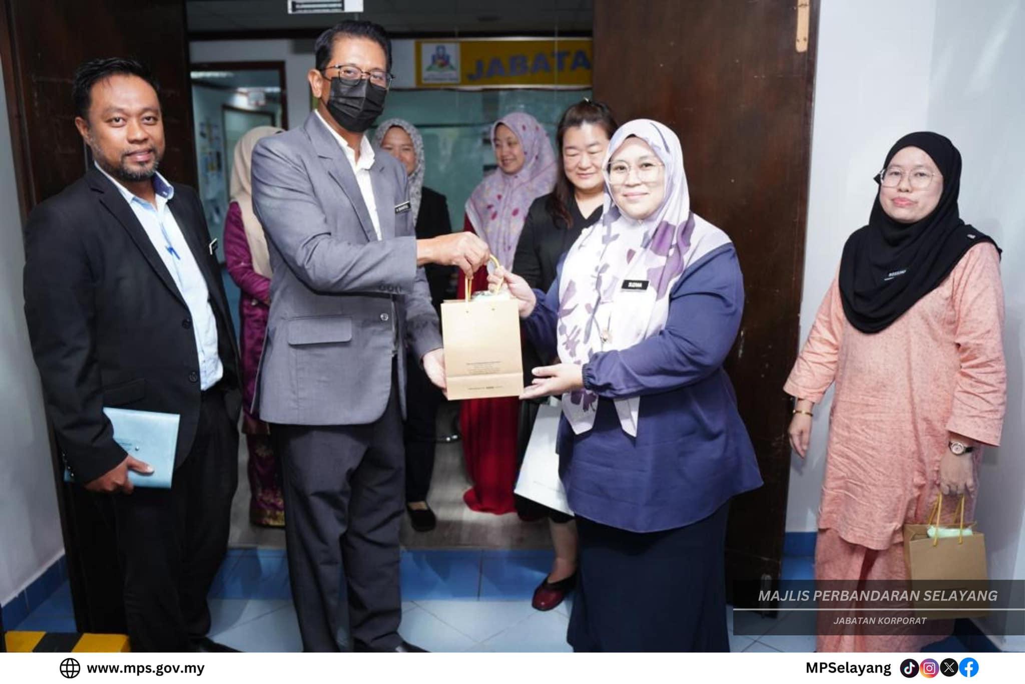KUNJUNG HORMAT JABATAN PERAIRAN DAN SALIRAN MALAYSIA (JPS) KE MPS