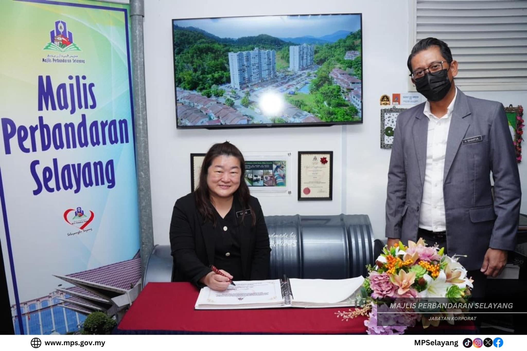 KUNJUNG HORMAT JABATAN PERAIRAN DAN SALIRAN MALAYSIA (JPS) KE MPS
