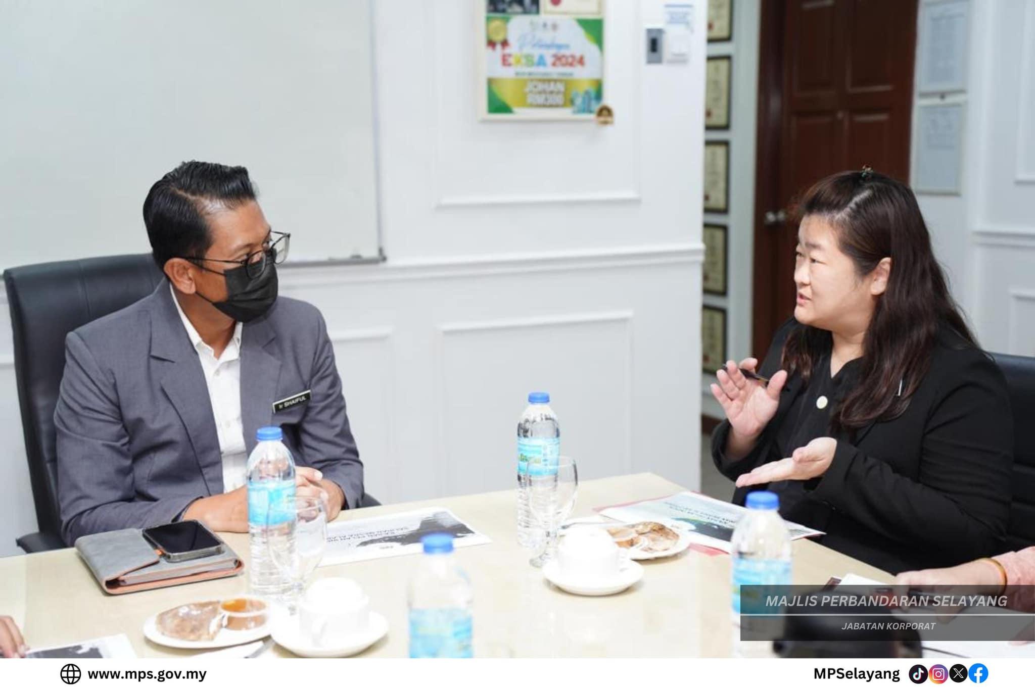 KUNJUNG HORMAT JABATAN PERAIRAN DAN SALIRAN MALAYSIA (JPS) KE MPS