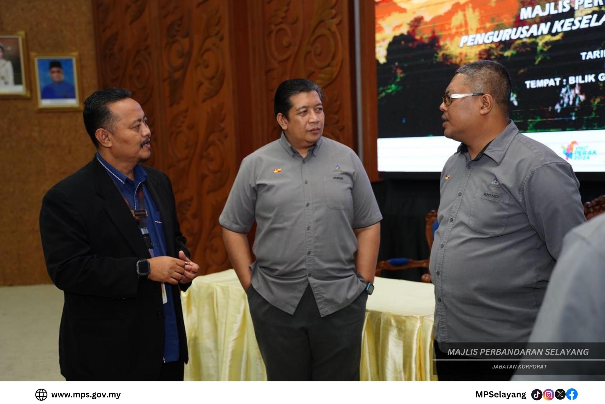 LAWATAN PENANDA ARAS MPS KE MAJLIS PERBANDARAN IPOH