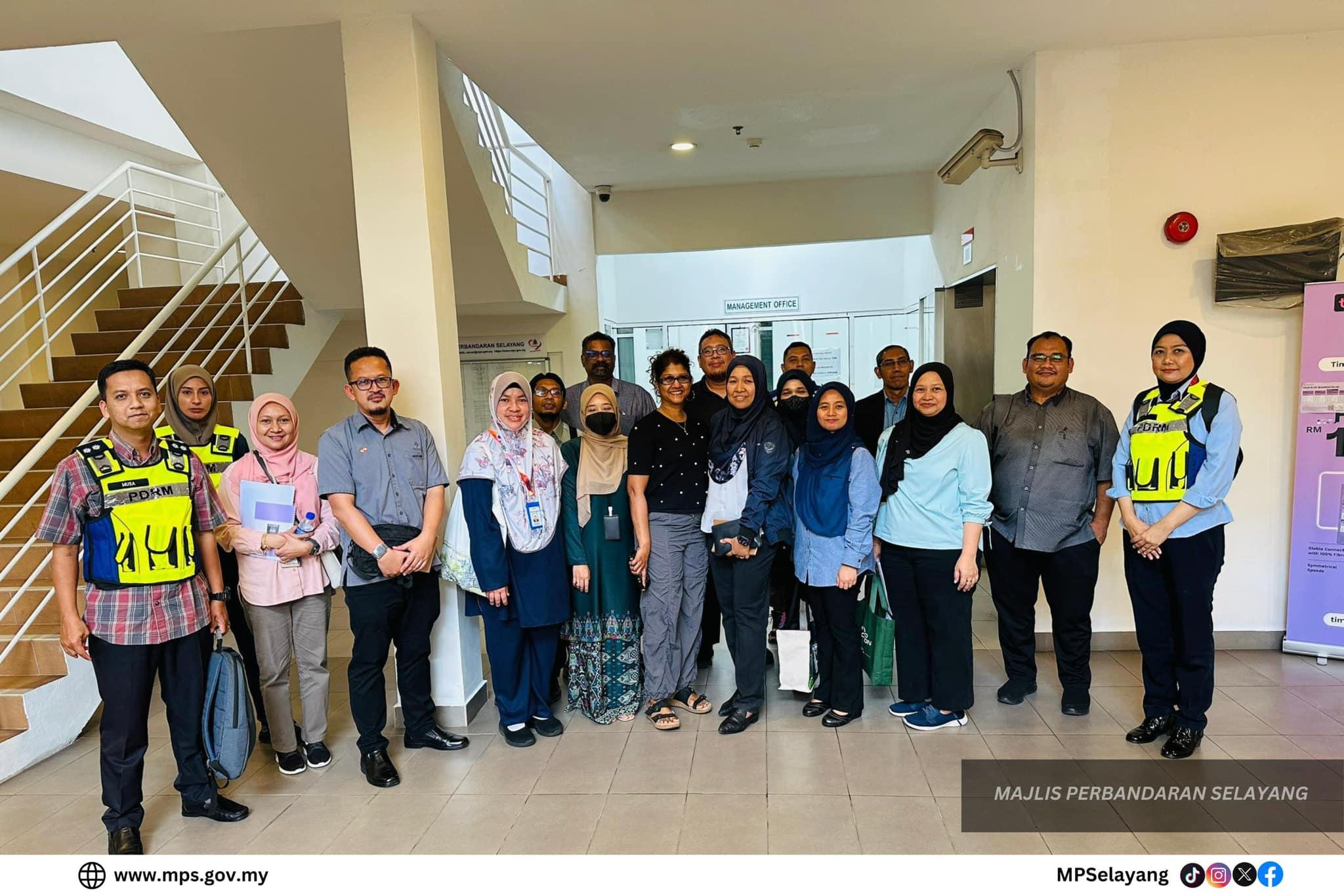 MPS MENERIMA LAWATAN NAZIRAN DAN SESI HAND-ON AKTA PENGURUSAN STRATA 2013