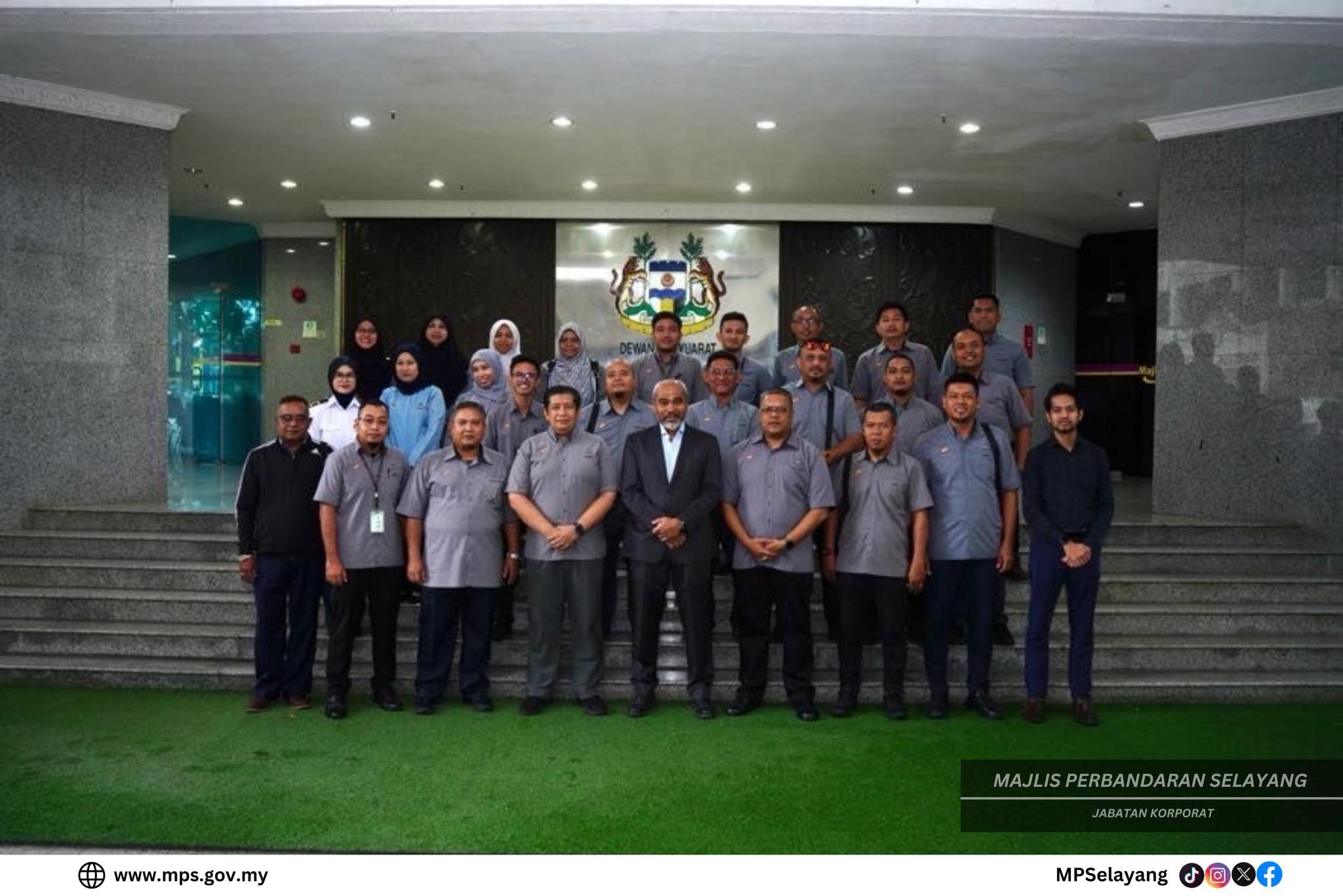 LAWATAN PENANDA ARAS MPS KE MAJLIS PERBANDARAN IPOH