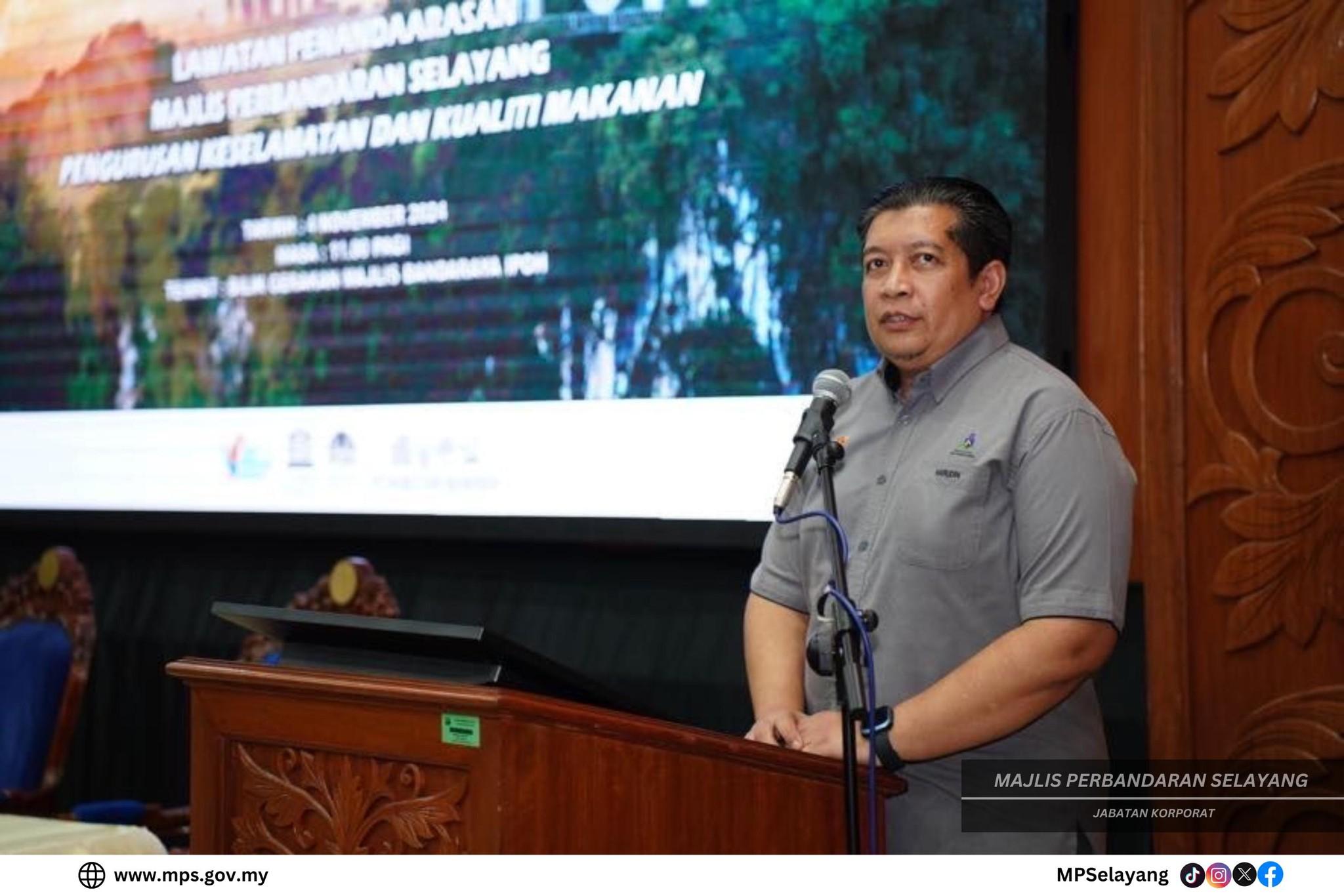 LAWATAN PENANDA ARAS MPS KE MAJLIS PERBANDARAN IPOH