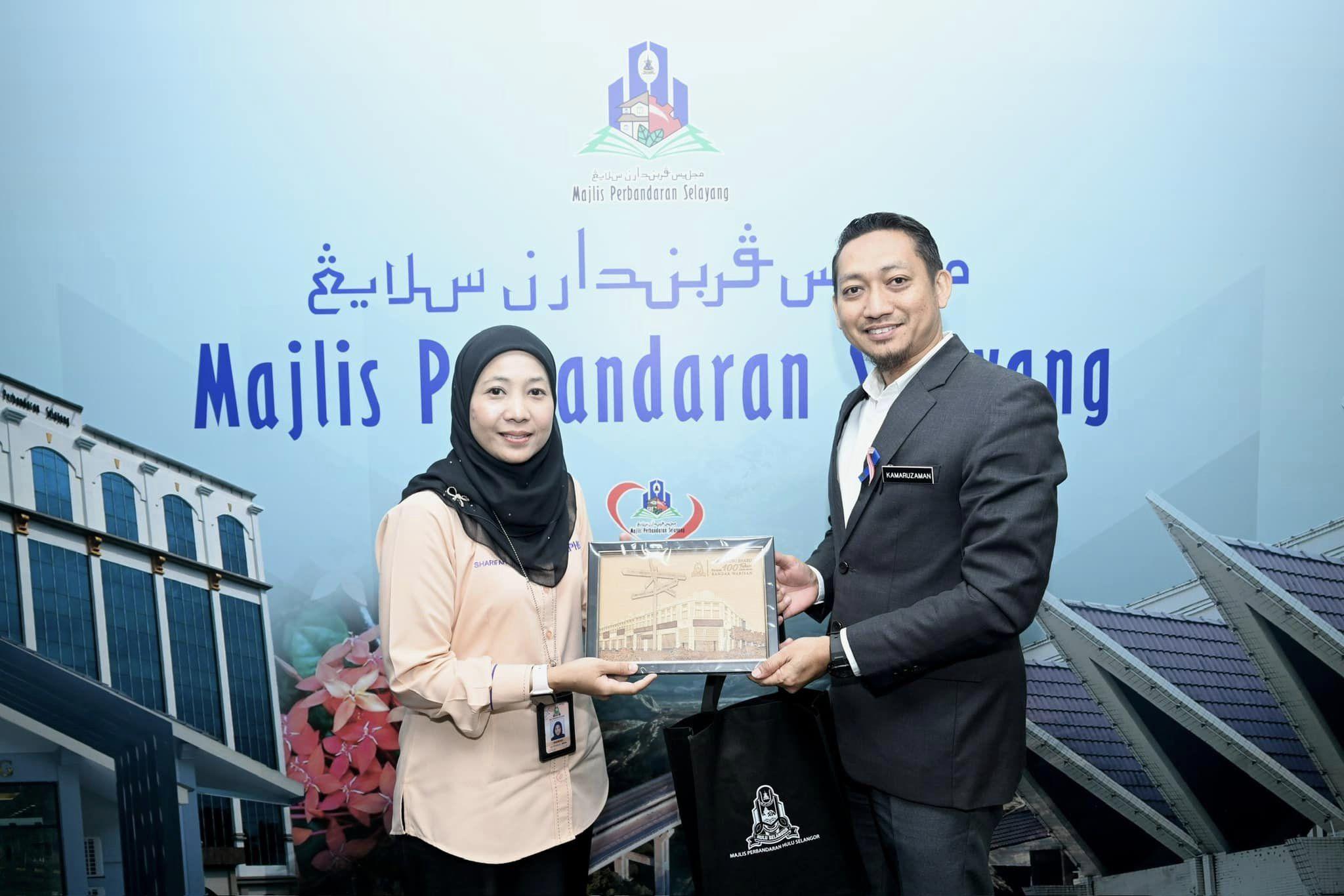 LAWATAN PENANDA ARAS MAJLIS PERBANDARAN HULU SELANGOR KE MAJLIS PERBANDARAN SELAYANG