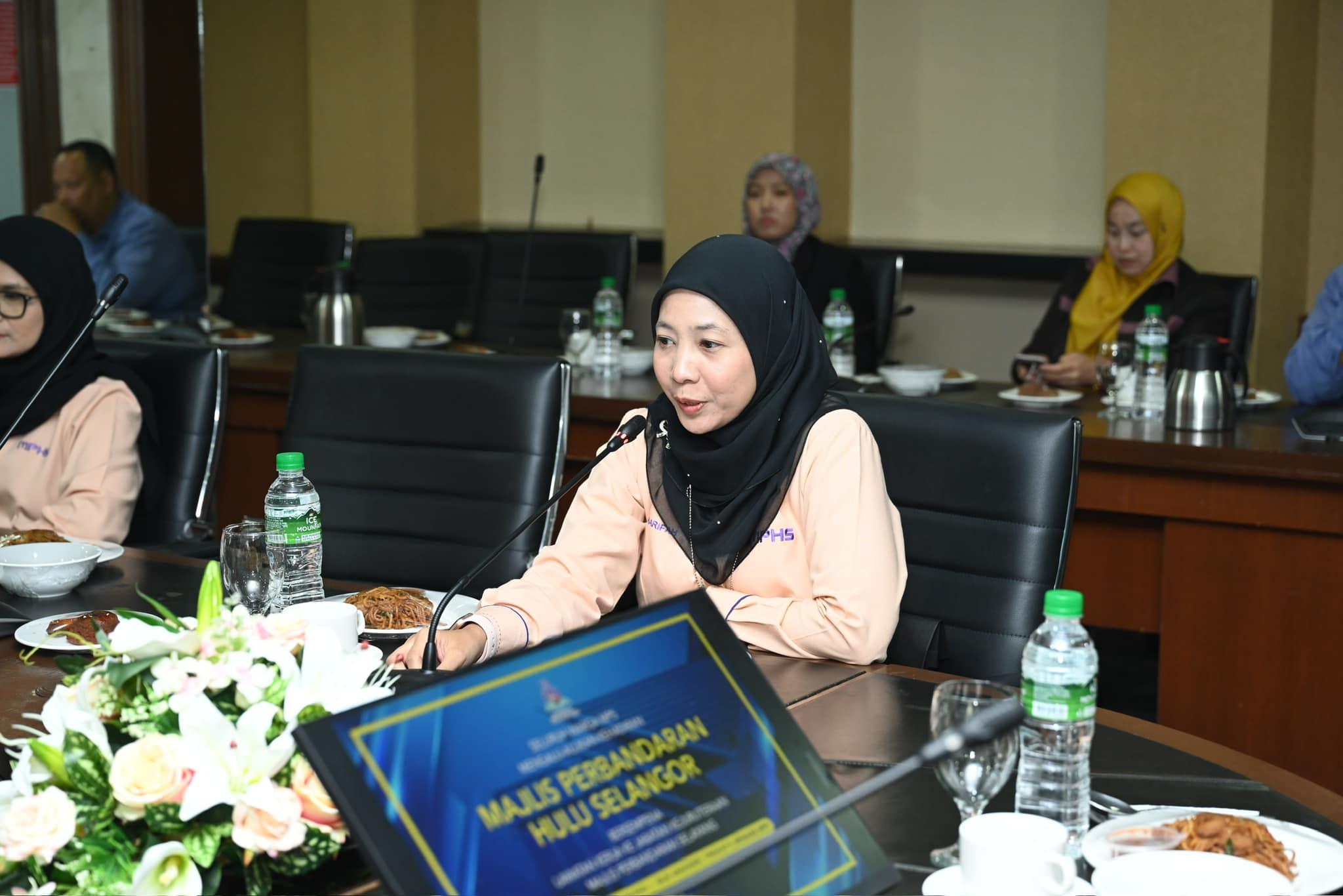 LAWATAN PENANDA ARAS MAJLIS PERBANDARAN HULU SELANGOR KE MAJLIS PERBANDARAN SELAYANG