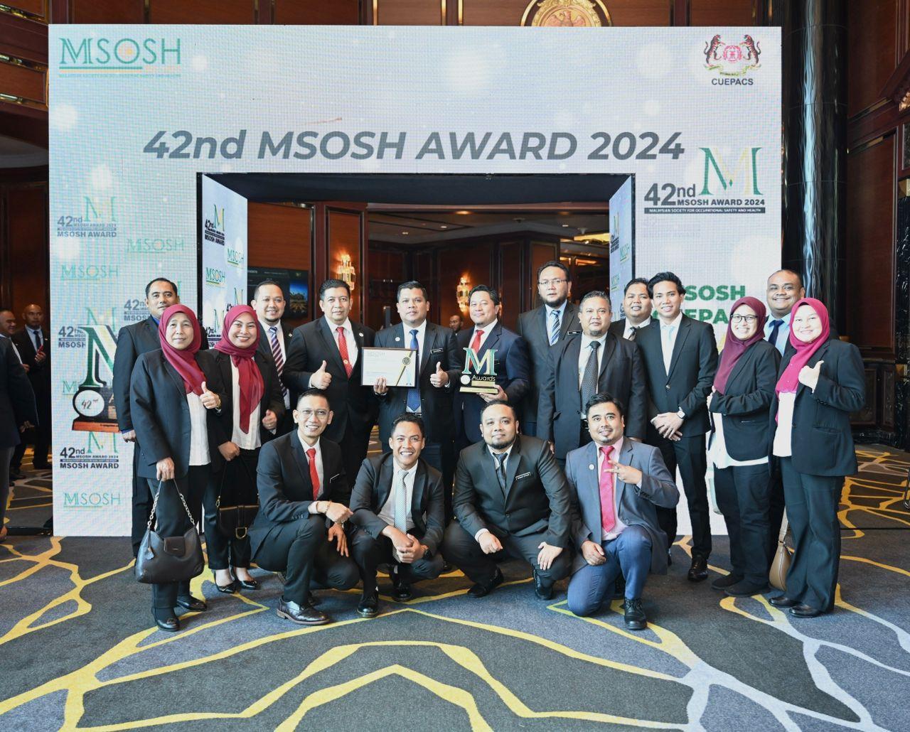 MPS TERIMA ANUGERAH MSOSH GOLD CLASS 2 AWARD WINNER 2024