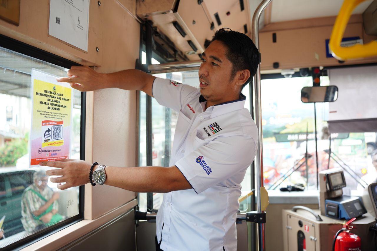LAWATAN KHAS BERSAMA AHLI MAJLIS BAGI TUJUAN KAJIAN PENAMBAHBAIKAN PERKHIDMATAN BAS SMART SELANGOR