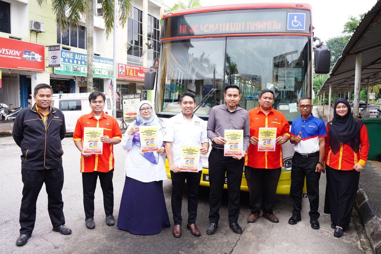 LAWATAN KHAS BERSAMA AHLI MAJLIS BAGI TUJUAN KAJIAN PENAMBAHBAIKAN PERKHIDMATAN BAS SMART SELANGOR