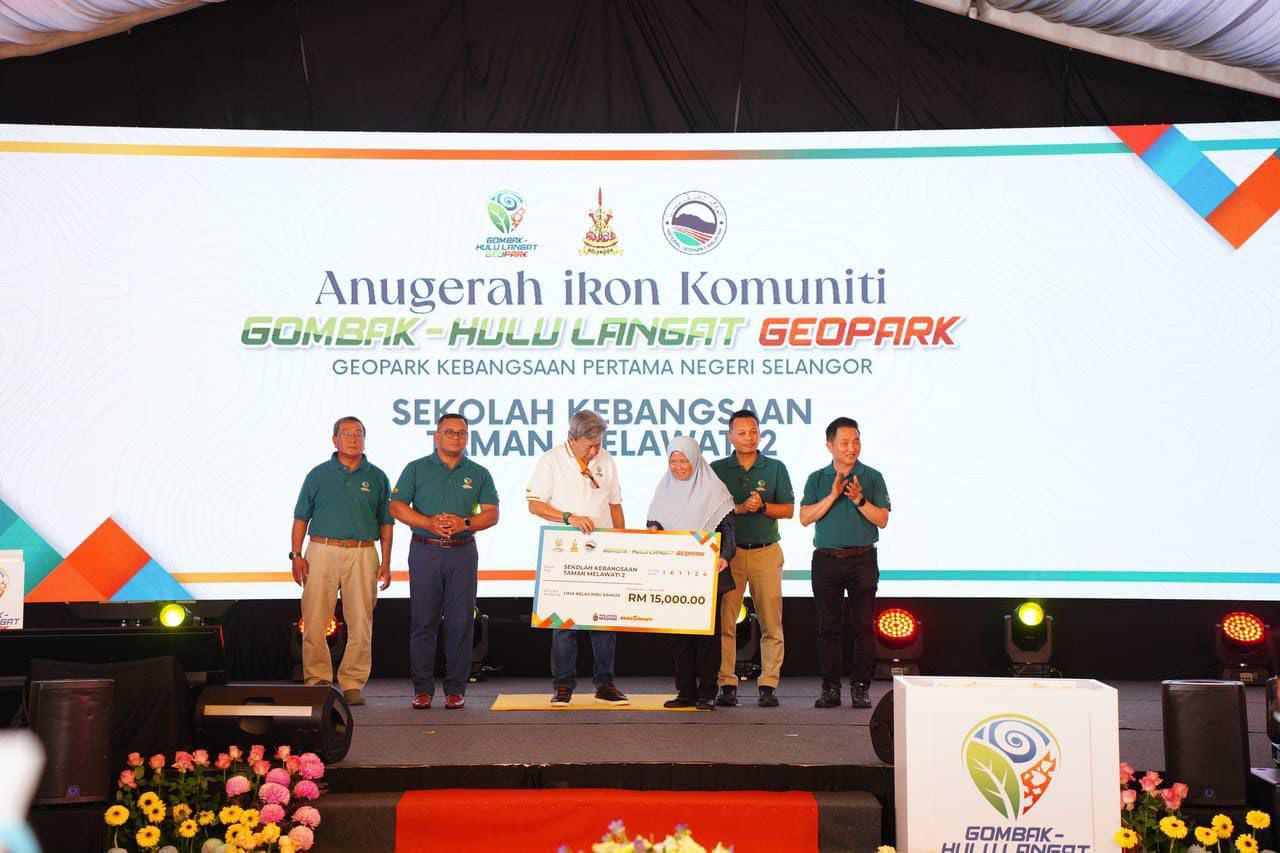 DYMM SULTAN SELANGOR ISYTIHAR GOMBAK-HULU LANGAT GEOPARK KEBANGSAAN PERTAMA SELANGOR