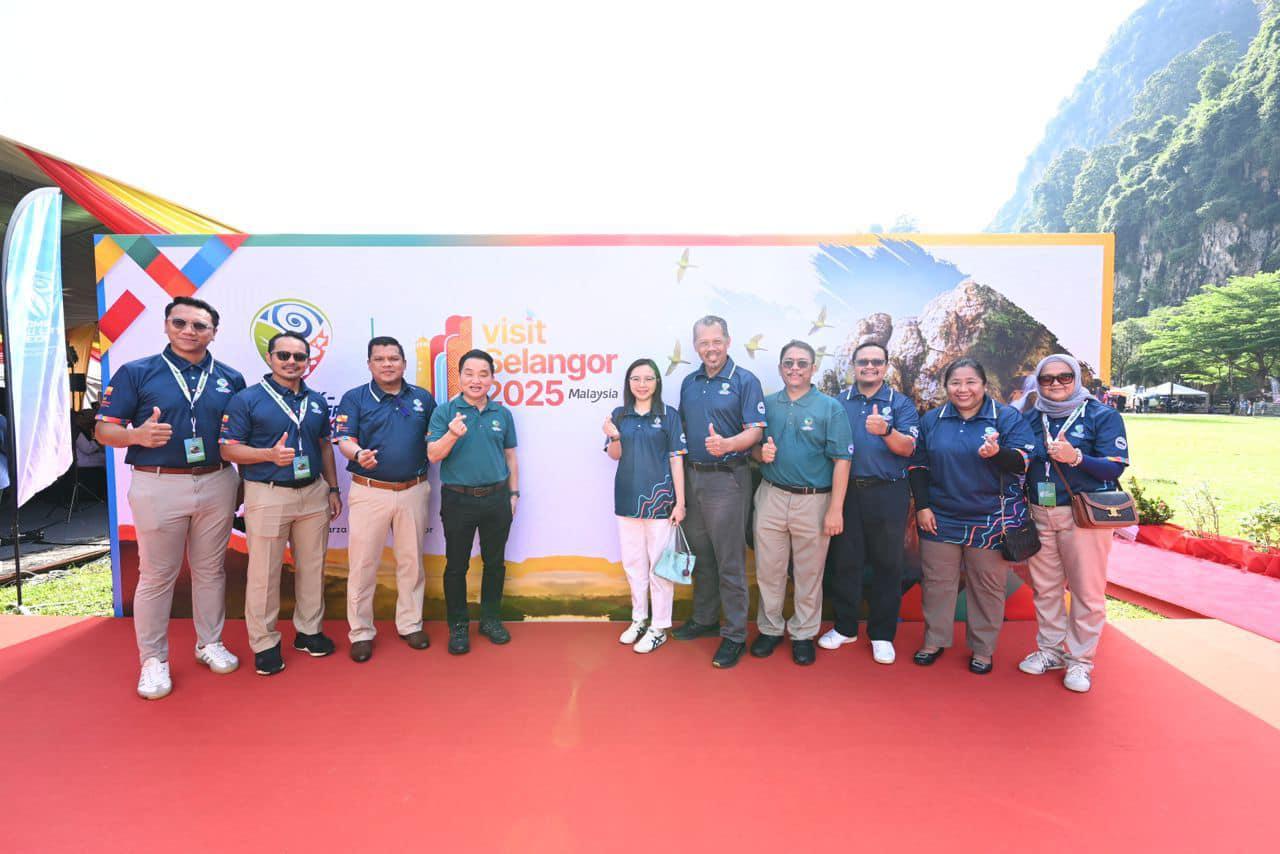 DYMM SULTAN SELANGOR ISYTIHAR GOMBAK-HULU LANGAT GEOPARK KEBANGSAAN PERTAMA SELANGOR