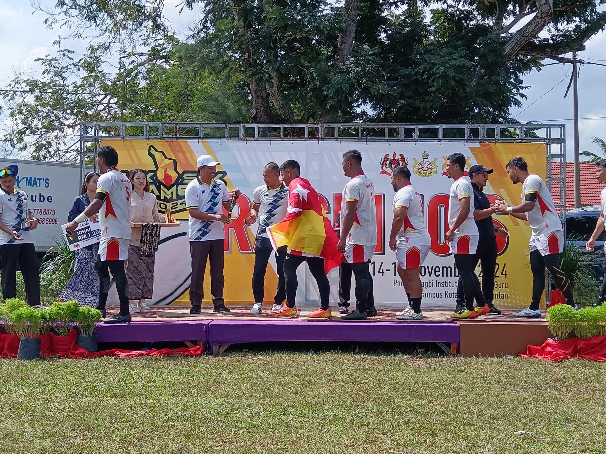 PASUKAN RAGBI MAKSAK SELANGOR JUARA KEJOHANAN MAKSAK GAMES 2024