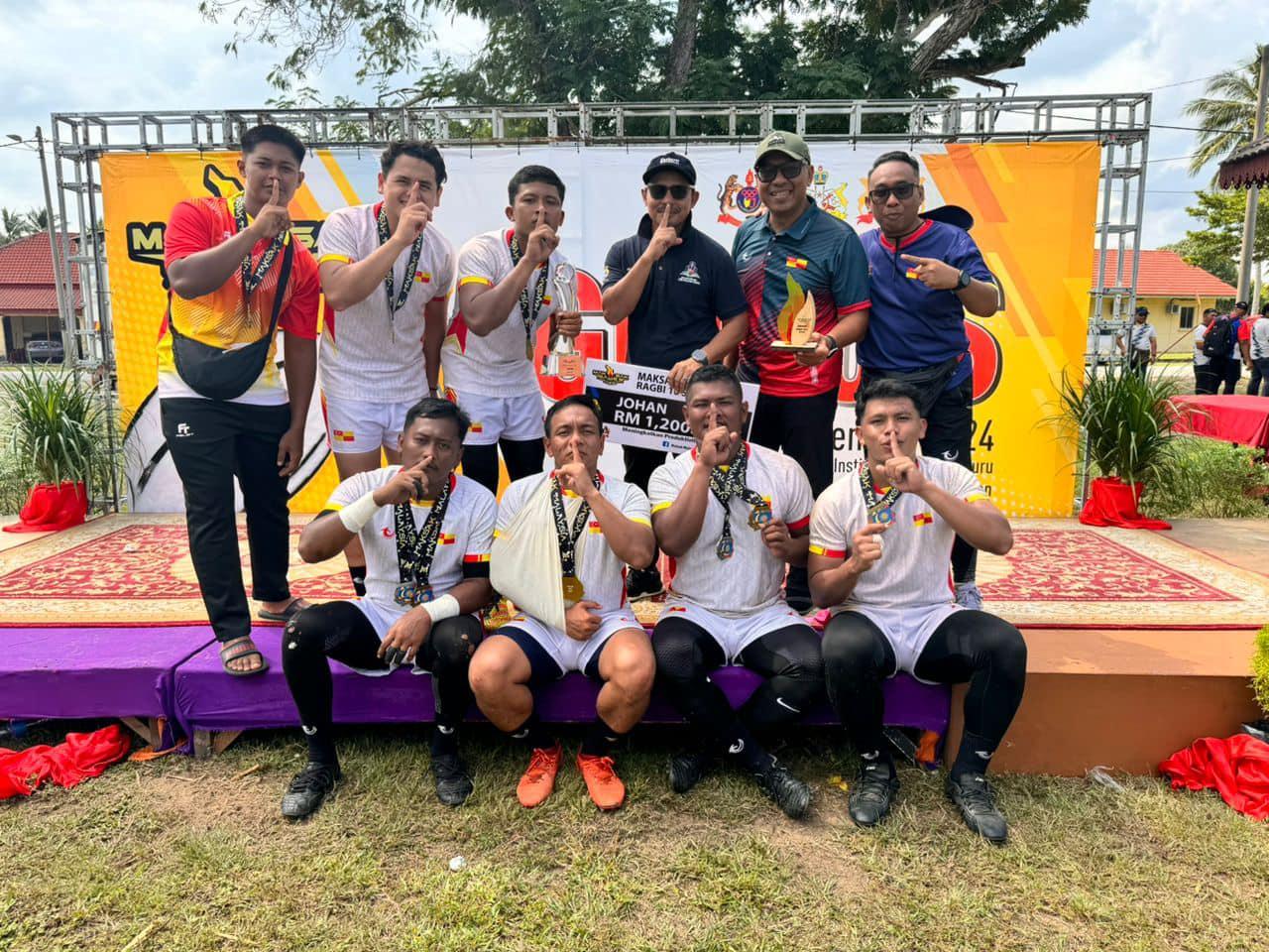 PASUKAN RAGBI MAKSAK SELANGOR JUARA KEJOHANAN MAKSAK GAMES 2024
