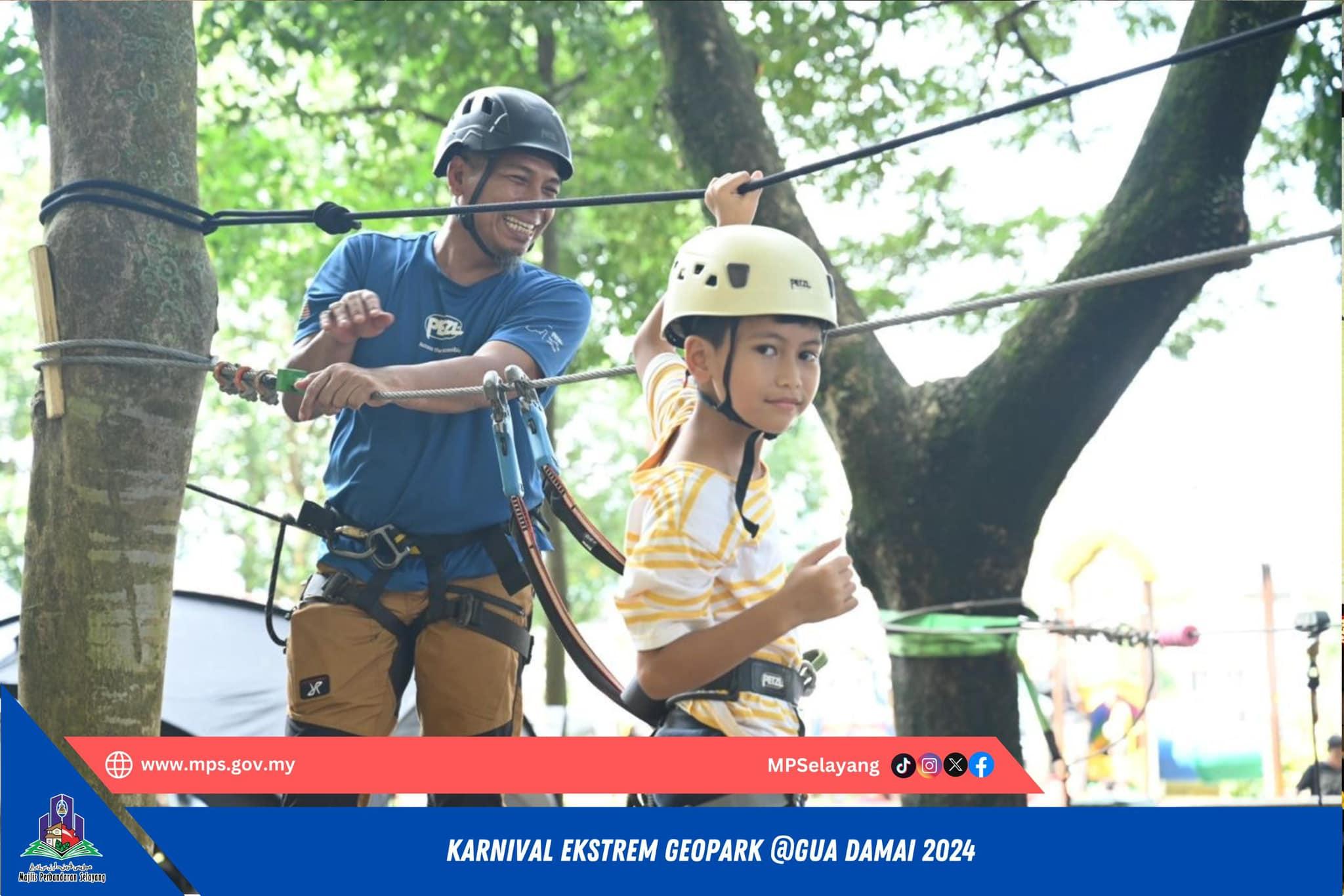 KARNIVAL EKSTREM GEOPARK GUA DAMAI