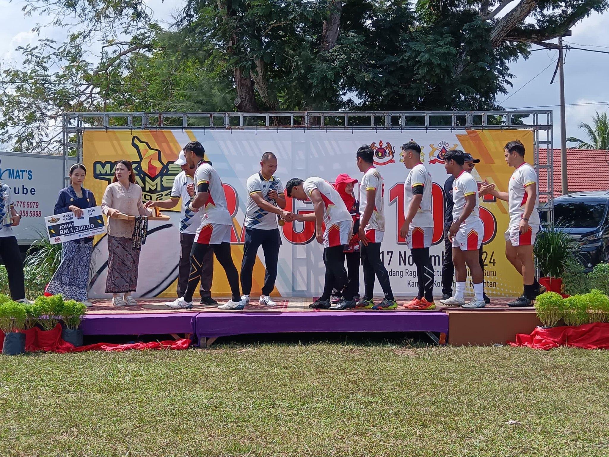 PASUKAN RAGBI MAKSAK SELANGOR JUARA KEJOHANAN MAKSAK GAMES 2024
