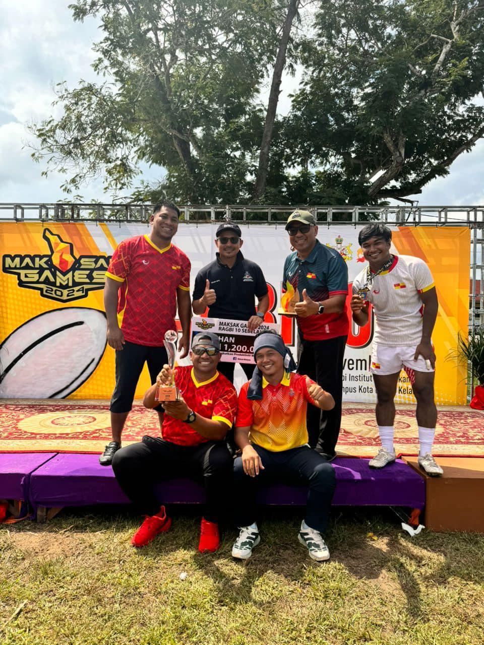 PASUKAN RAGBI MAKSAK SELANGOR JUARA KEJOHANAN MAKSAK GAMES 2024