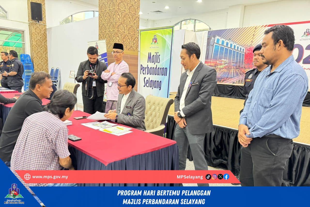 PROGRAM HARI BERTEMU PELANGGAN MAJLIS PERBANDARAN SELAYANG